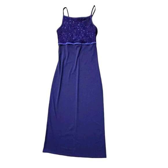 Vintage I.N. San Francisco Medium Maxi Purple USA HOCO‎ Goth Halloween C… - Picture 1 of 7